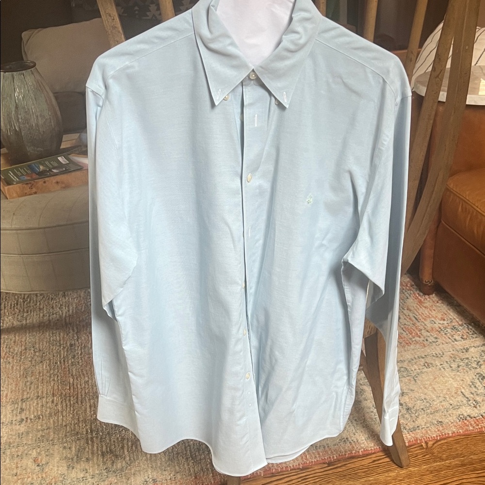Brooks Brothers Light Blue Men's Shirt | size L